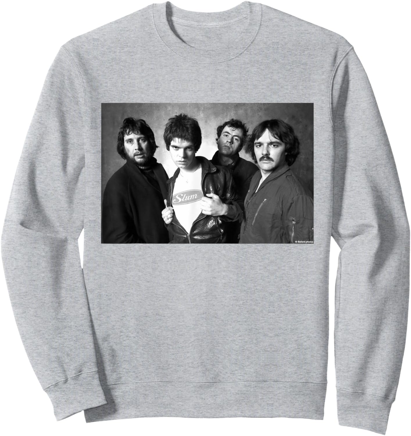 The Stranglers 1977 Band Portrait By Allan Ballard Sweatshirt - Sweatshirt | Ash