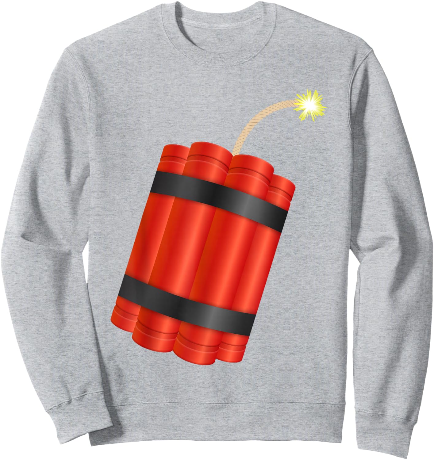 TNT Dynamite Shirt Adult Men Women Kids TNT Dynamite Costume Sweatshirt - Sweatshirt | Ash