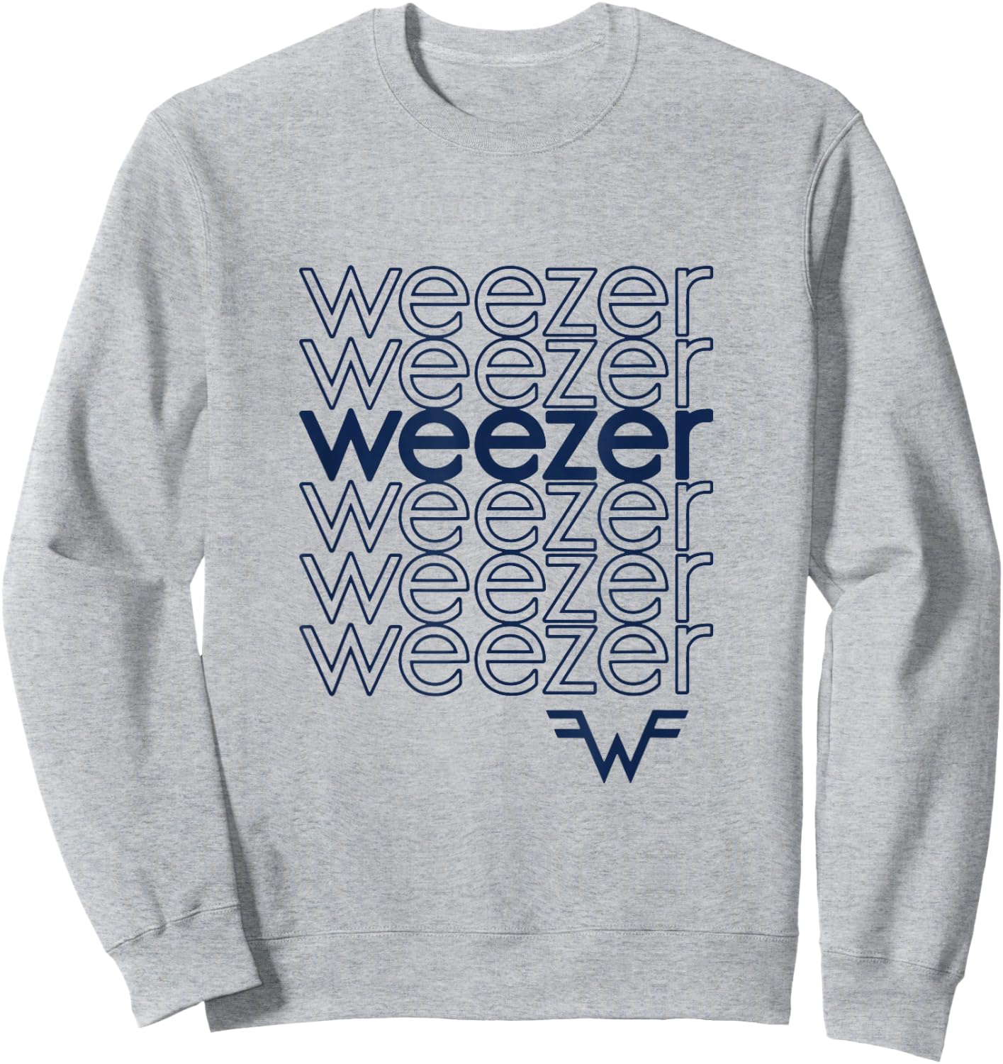 Weezer - Thank You Sweatshirt - Sweatshirt | Ash