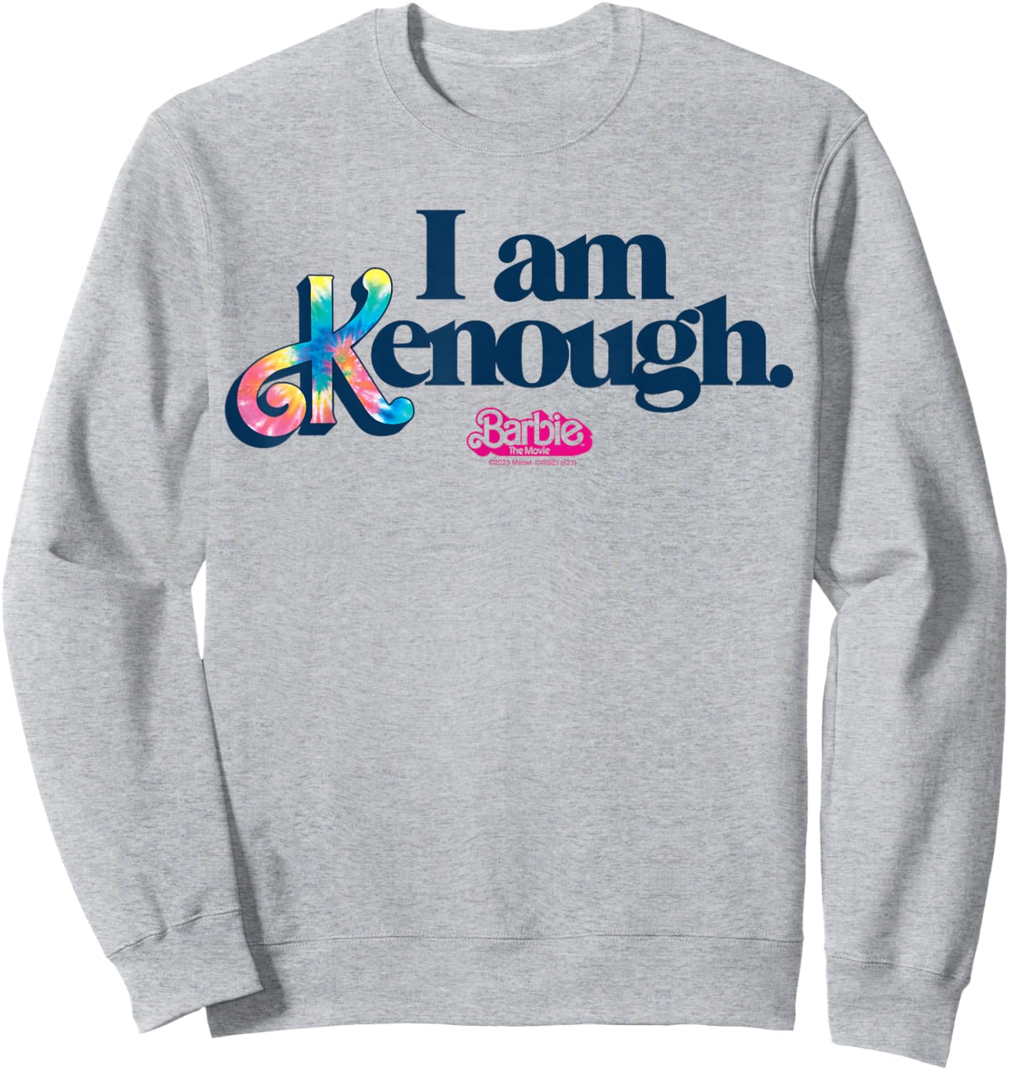 Barbie The Movie - I Am Kenough Sweatshirt - Sweatshirt | Ash