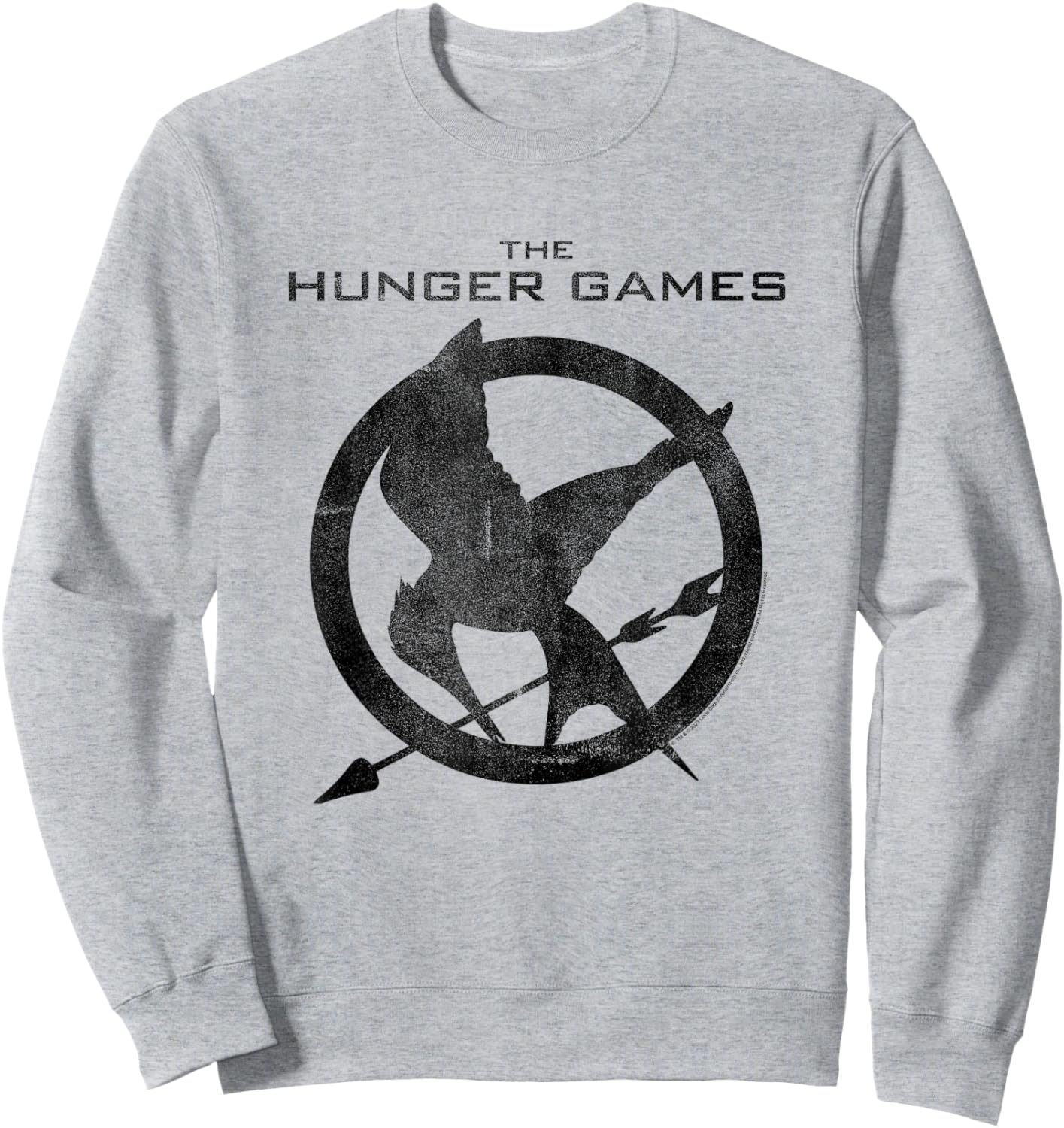 The Hunger Games Mockingjay Pin Sweatshirt - Sweatshirt | Ash