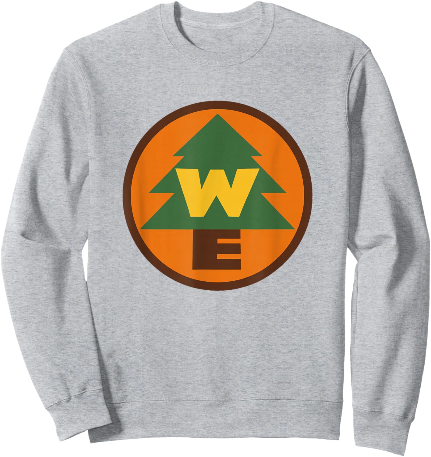 Disney Pixar Up Wilderness Explorer Big Chest Logo Sweatshirt - Sweatshirt | Ash