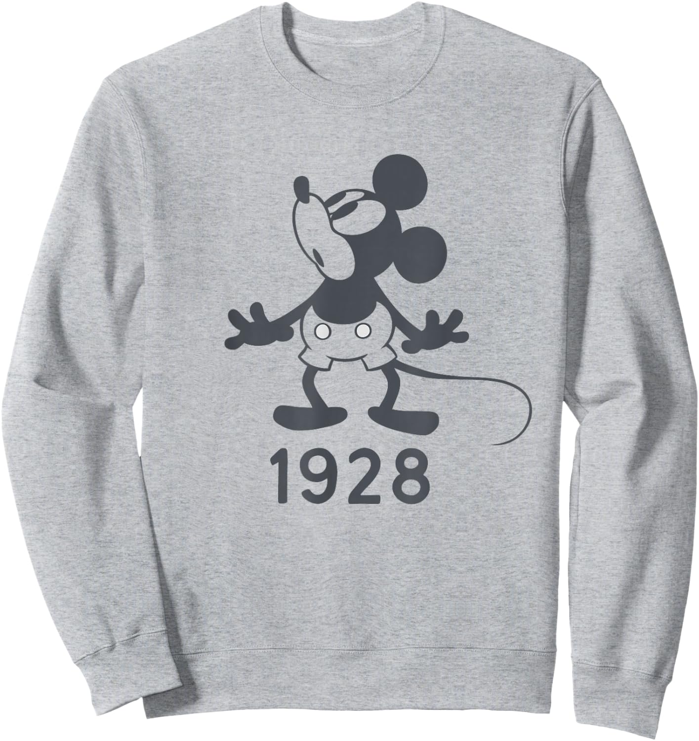 Disney Retro Mickey Mouse 1928 Small Sweatshirt - Sweatshirt | Ash