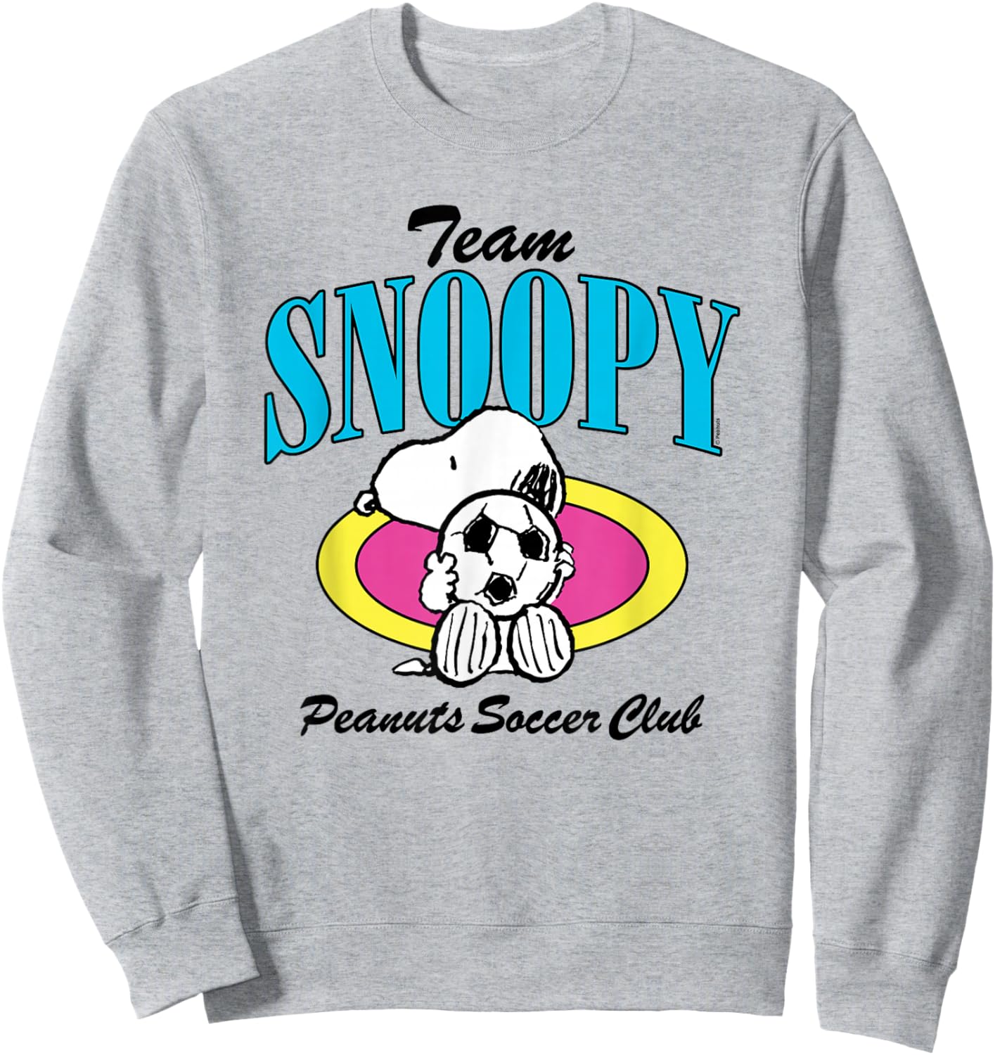 Peanuts - Team Snoopy Soccer Sweatshirt - Sweatshirt | Ash