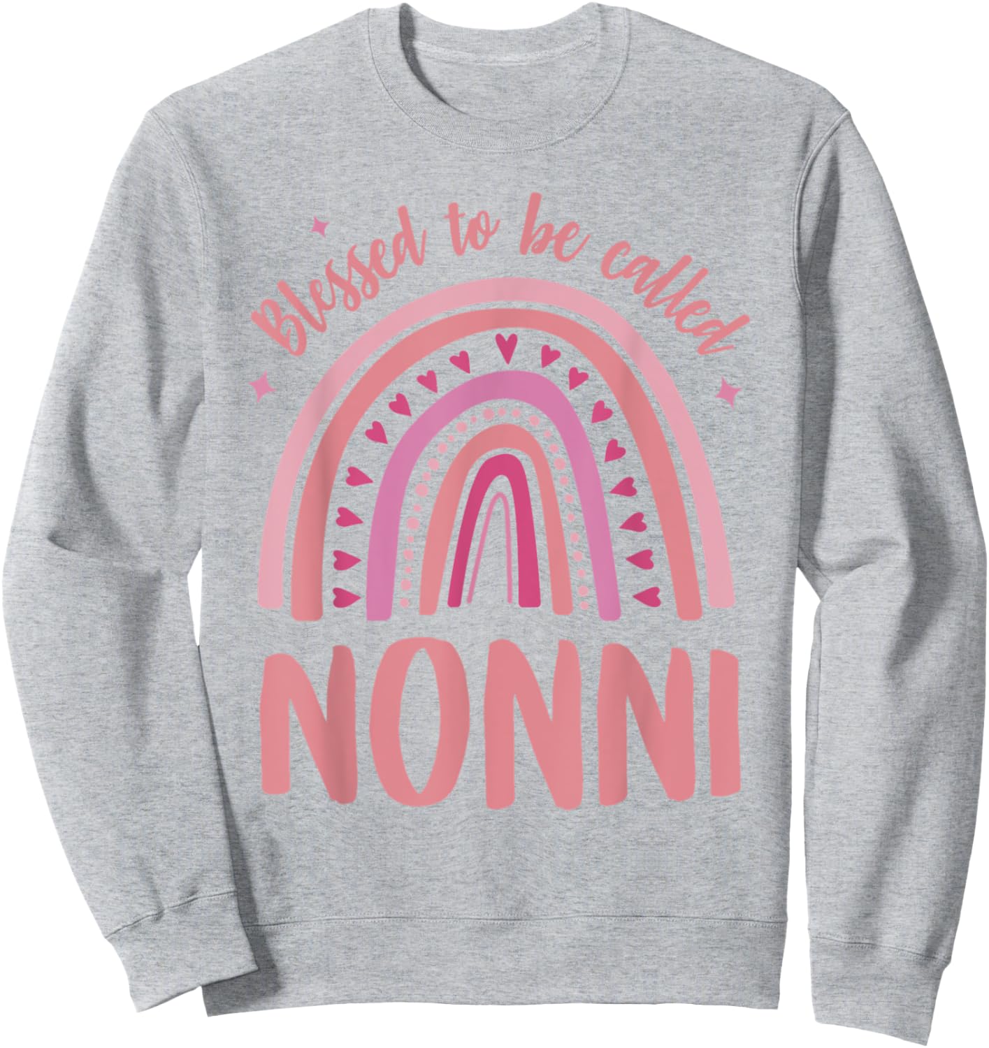 Nonni Grandma Blessed to be called Nonni Sweatshirt - Sweatshirt | Ash