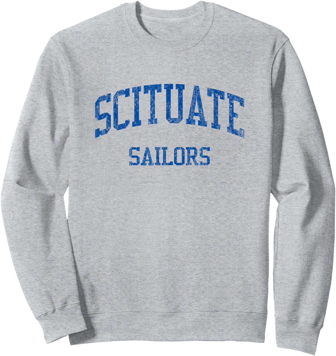 Scituate High School HS Scituate MA Vintage Sports Sweatshirt - Sweatshirt | Ash