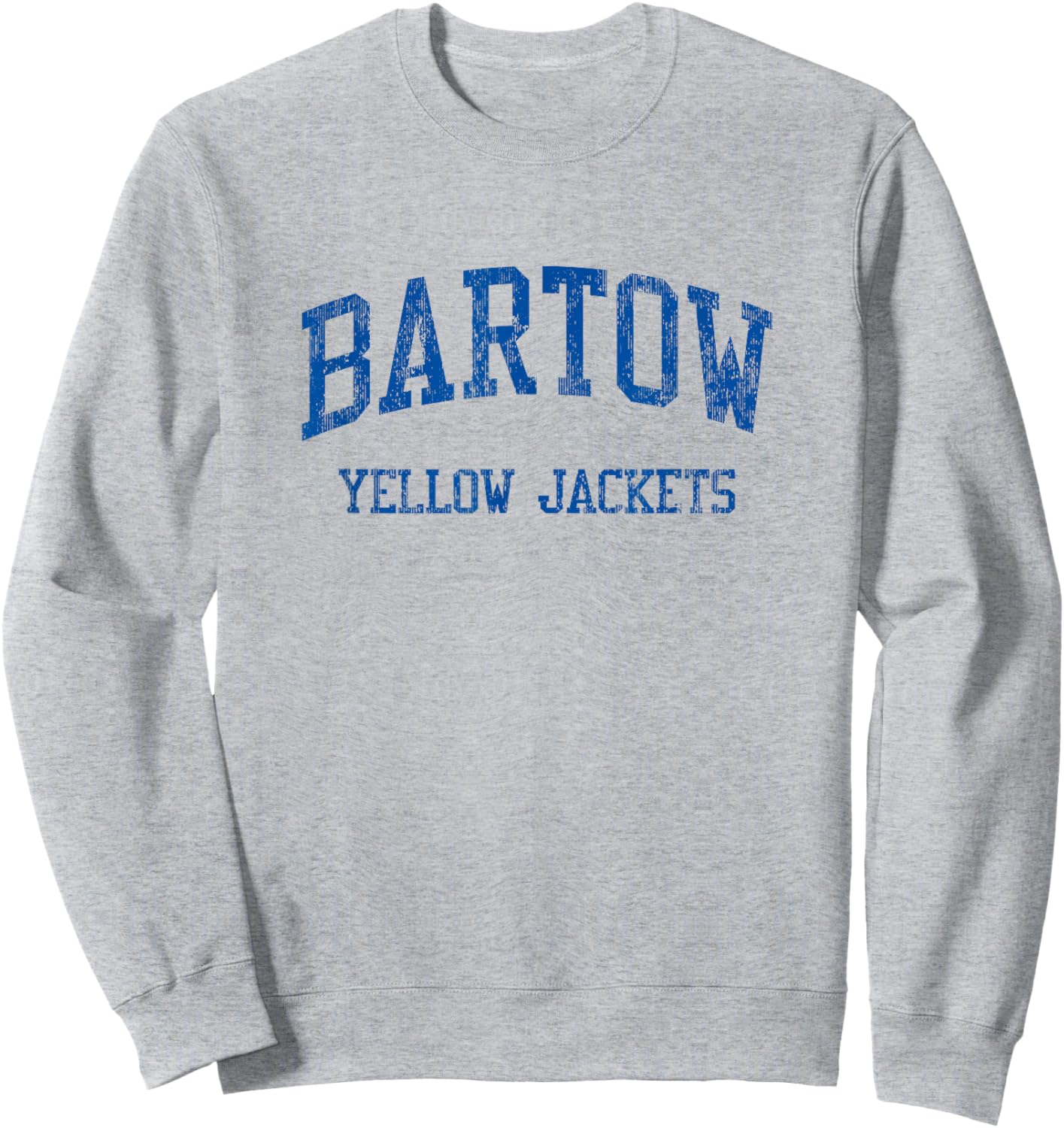 Bartow High School HS Bartow FL Vintage Sports Sweatshirt - Sweatshirt | Ash