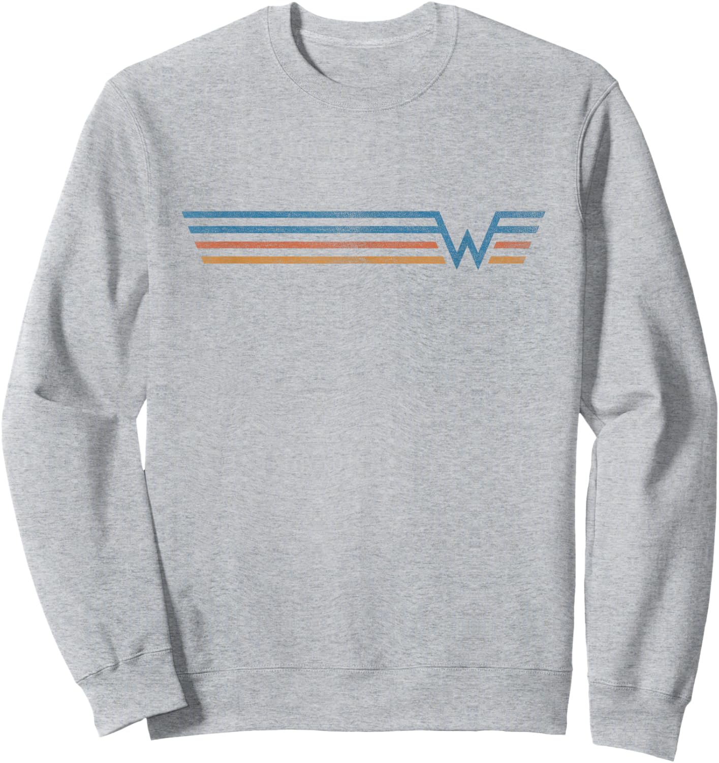 Weezer - Color Stripe Sweatshirt - Sweatshirt | Ash