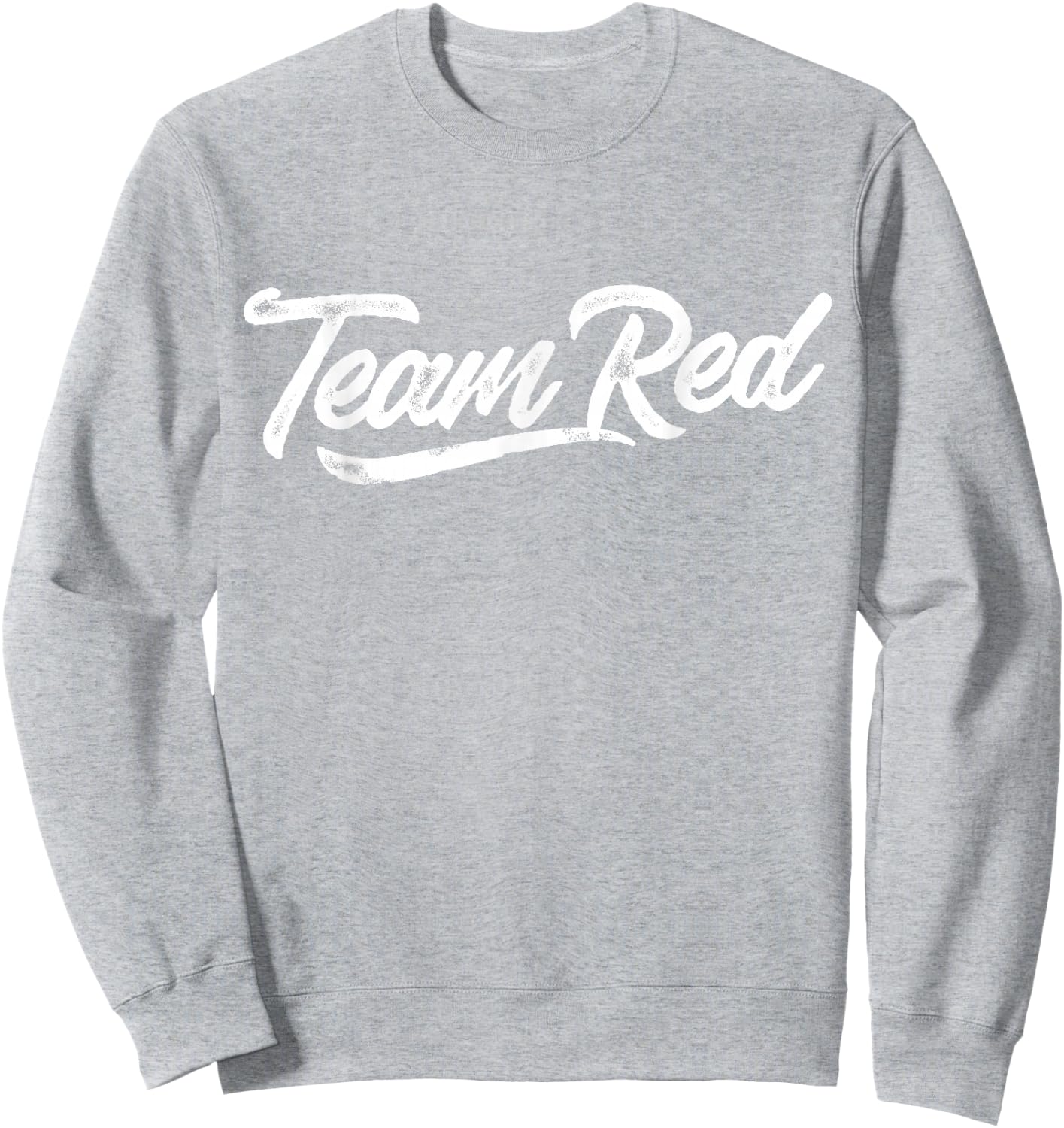 Team Red Shirt Sleepaway Camp Color War Summer Team Spirit Sweatshirt - Sweatshirt | Ash