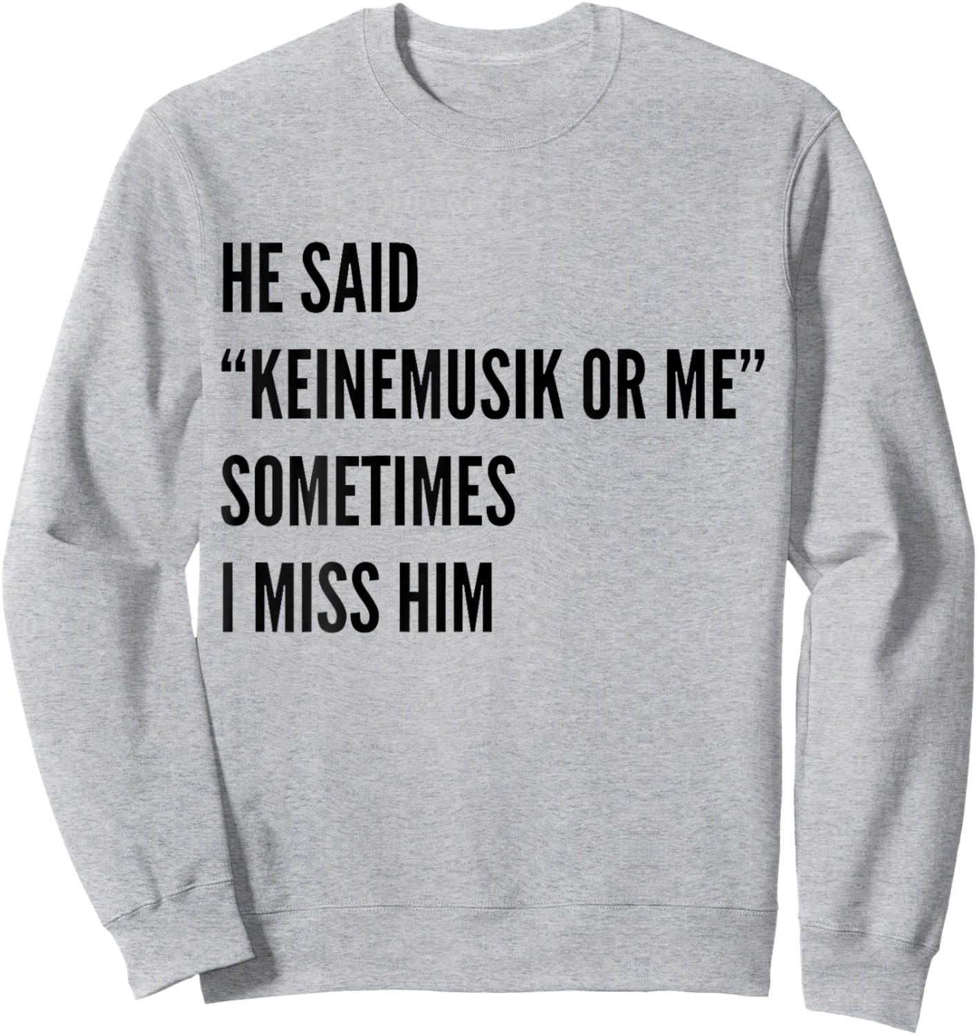 T-Shirt Sweatshirt - Sweatshirt | Ash