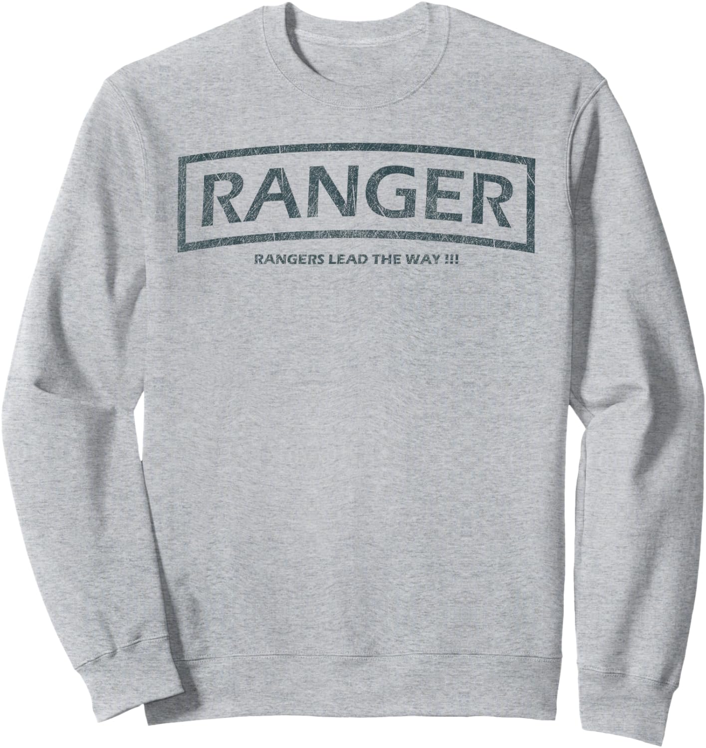 Rangers lead the Way US Military Army Sweatshirt - Sweatshirt | Ash