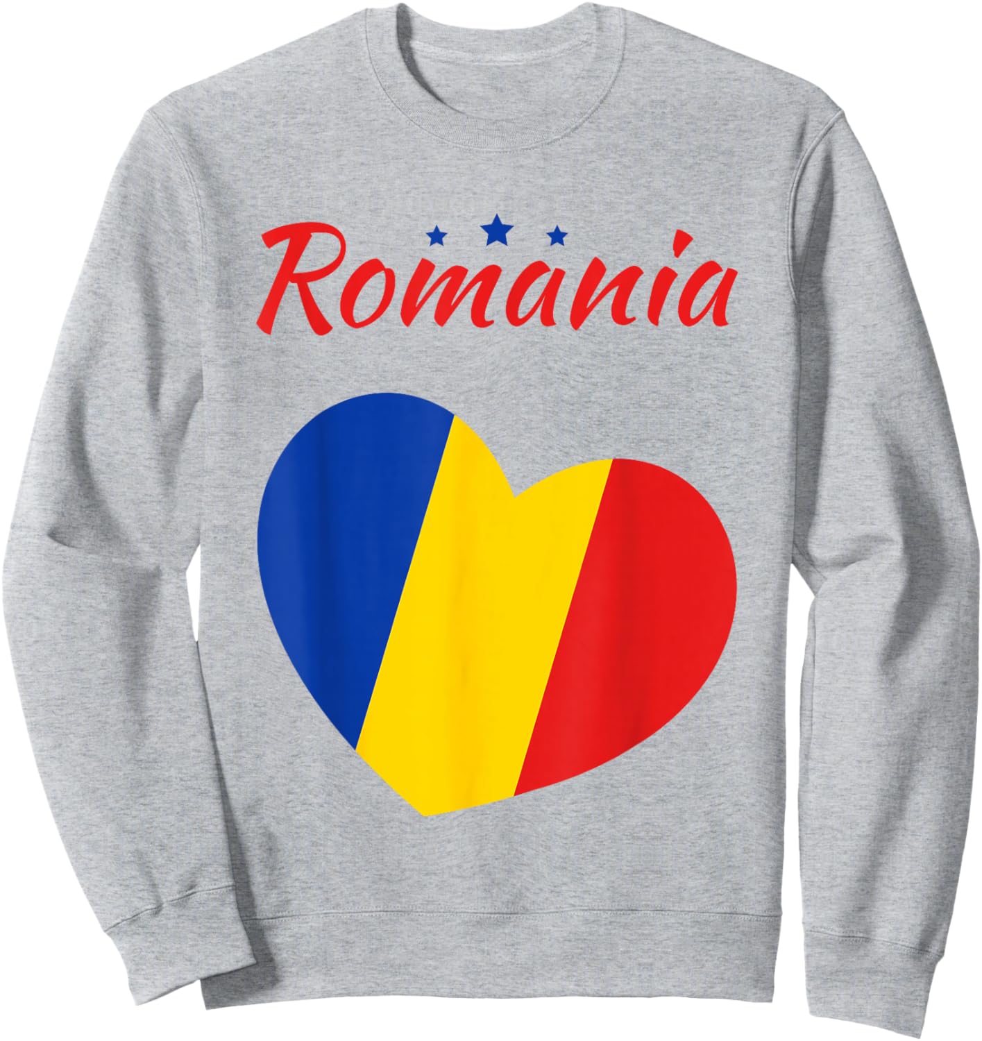 Rumänien Flagge Damen Rumänien Männer Frauen Kinder Romania Sweatshirt - Sweatshirt | Ash