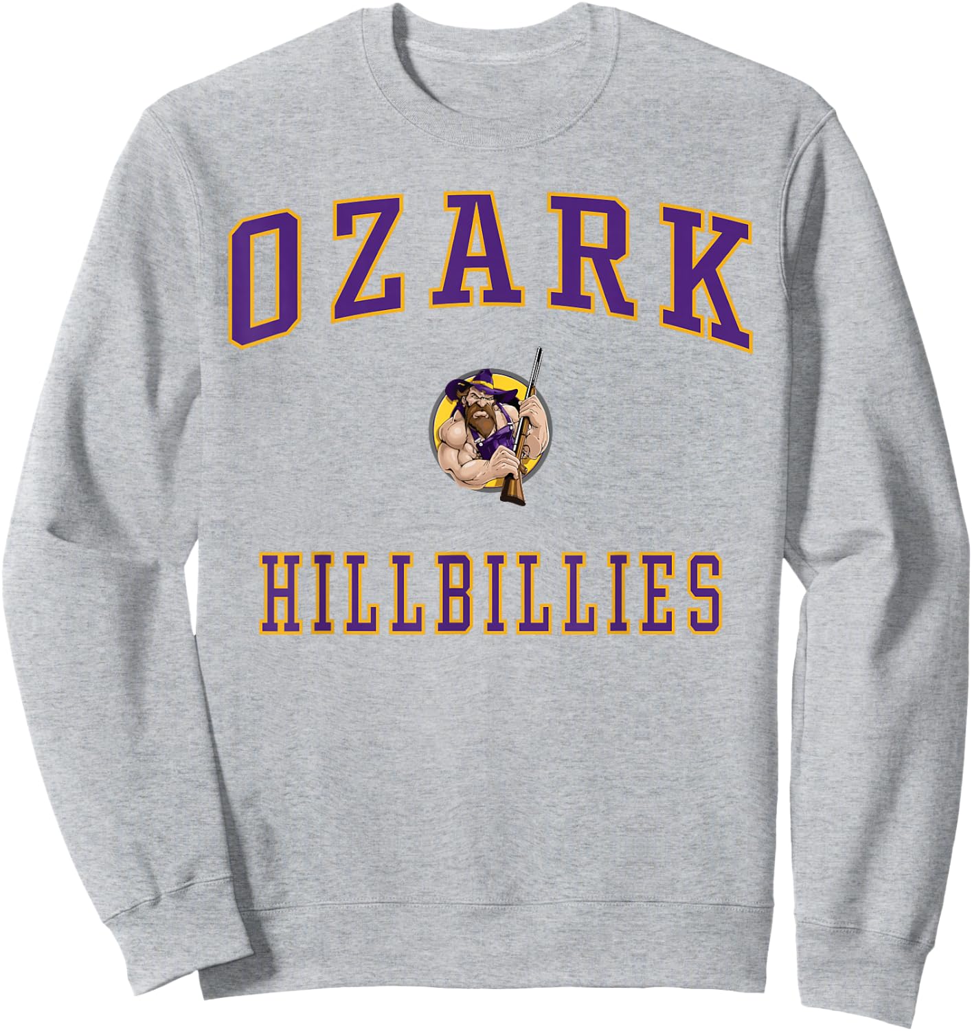 Ozark High School Hillbillies Sweatshirt - Sweatshirt | Ash