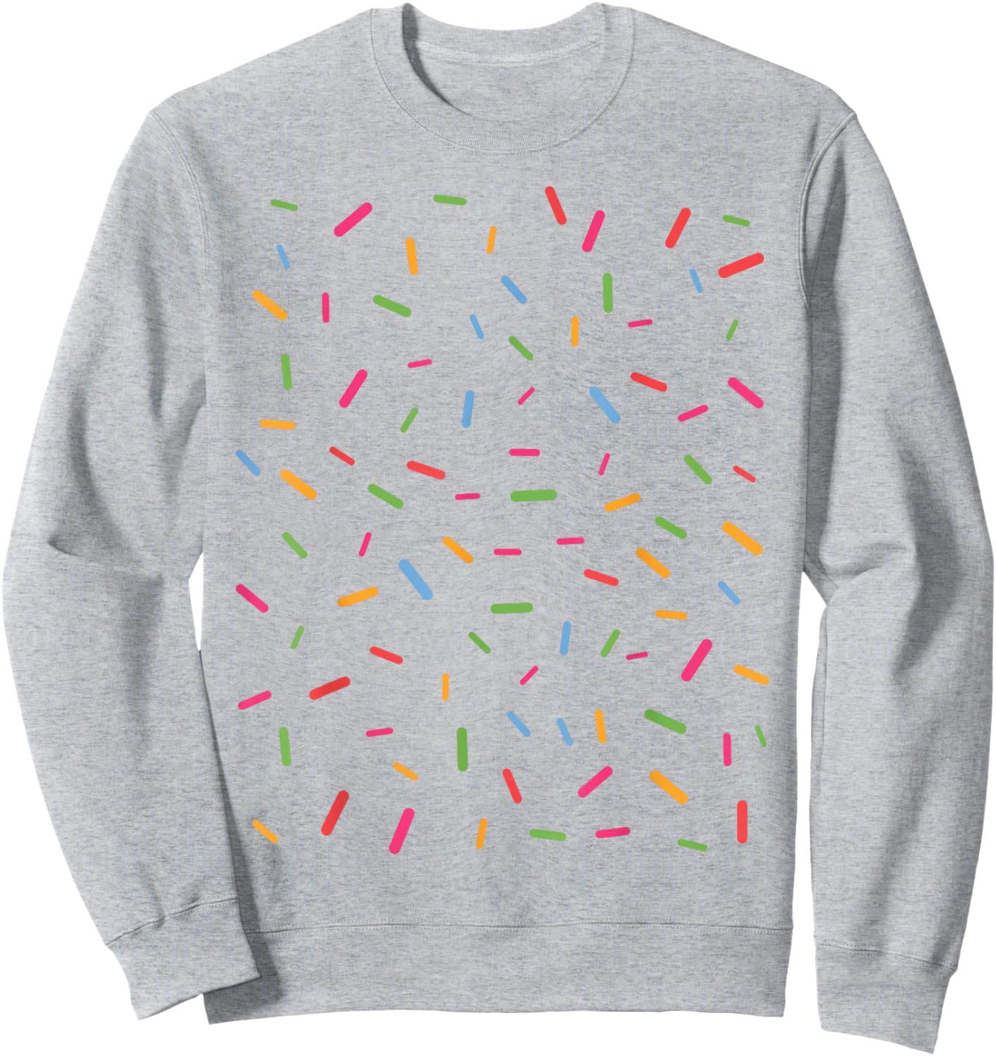 Rainbow Sprinkles Ice Cream Halloween Cupcake Costume Lazy Sweatshirt - Sweatshirt | Ash