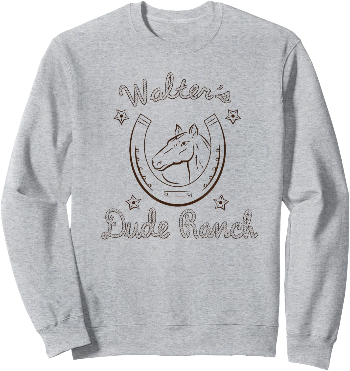 Walter's Dude Ranch from UHF Sweatshirt - Sweatshirt | Ash
