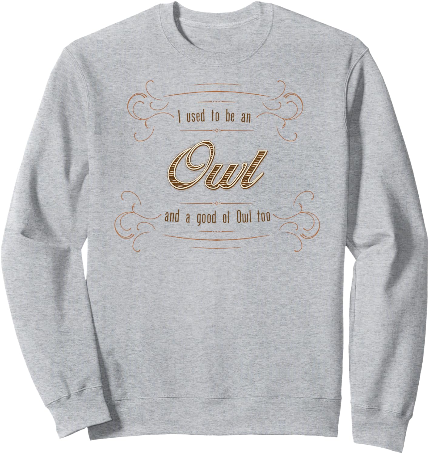 Good ol' Owl, Wood Badge Back to Gilwell Sweatshirt - Sweatshirt | Ash