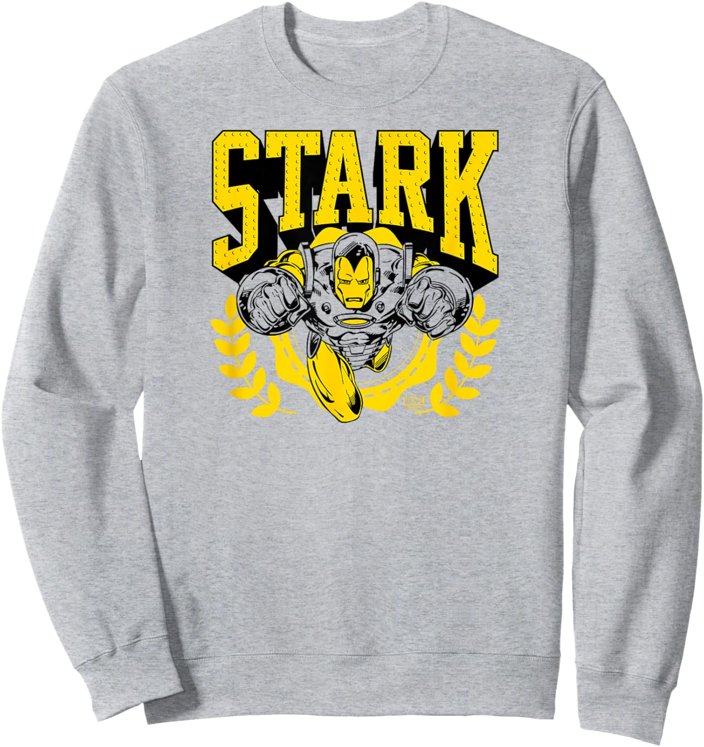 Iron Man - Stark Collegiate Sweatshirt - Sweatshirt | Ash