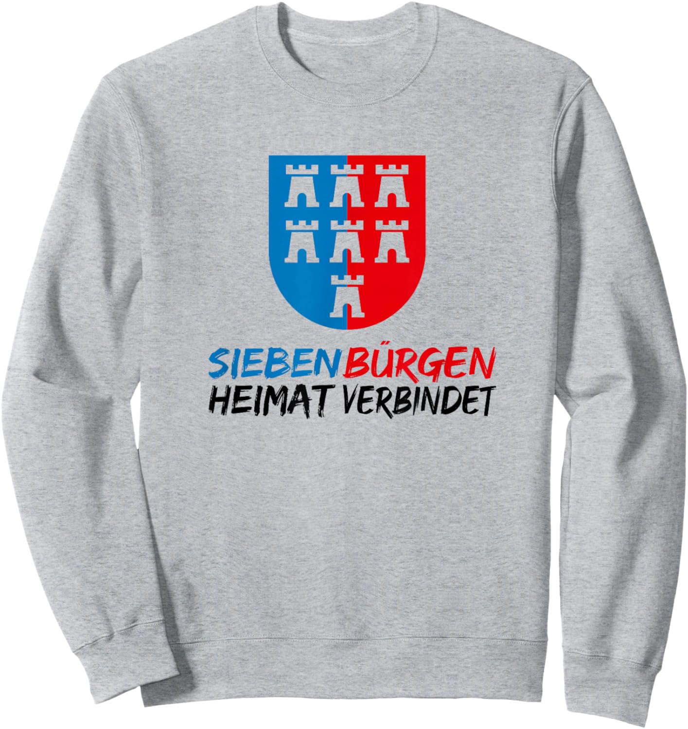 Modernes Siebenbürger Sachsen Siebenbürgen Sweatshirt - Sweatshirt | Ash