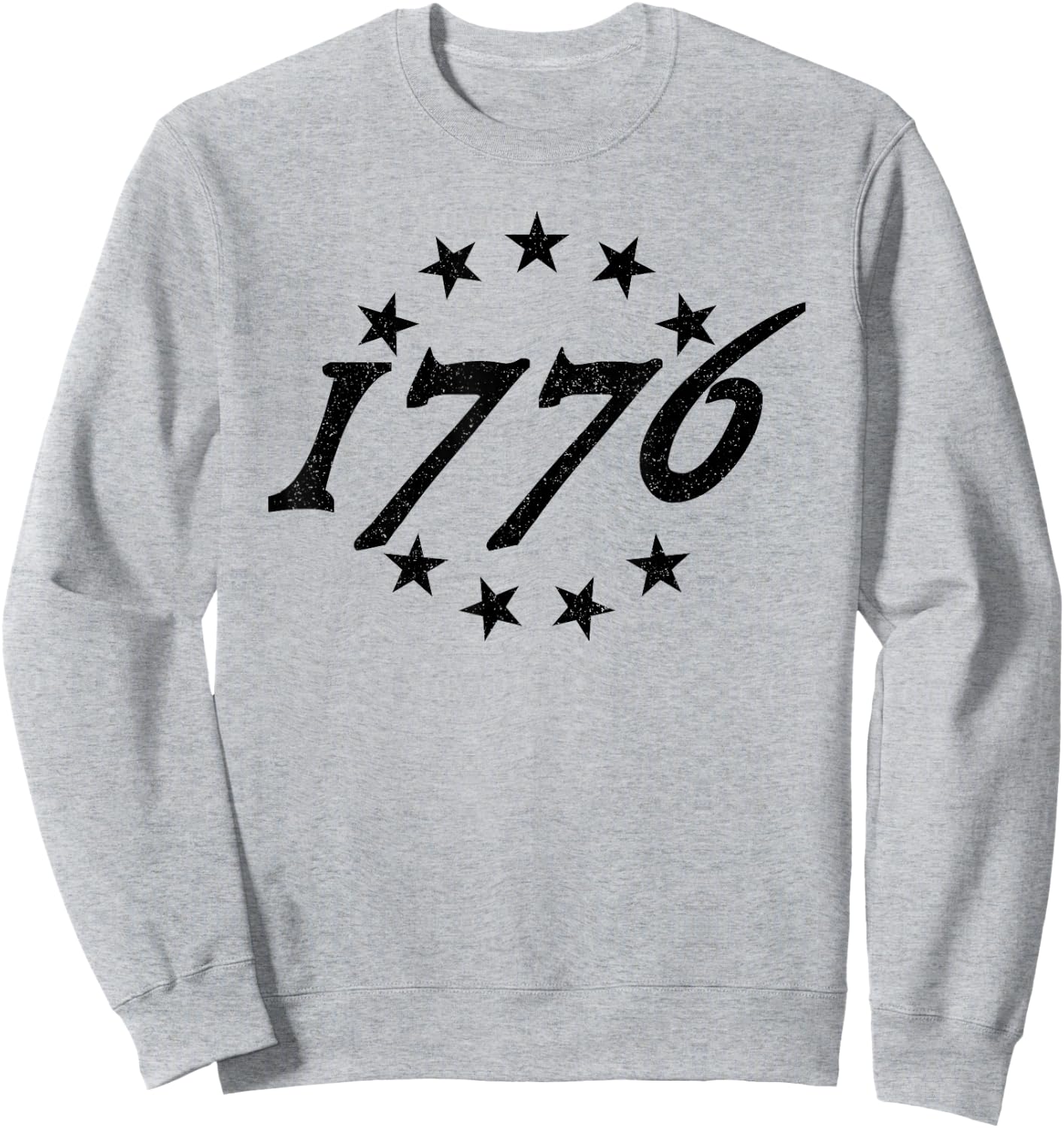 1776 Independence Day July 4TH 2026 25O Years Sweatshirt - Sweatshirt | Ash