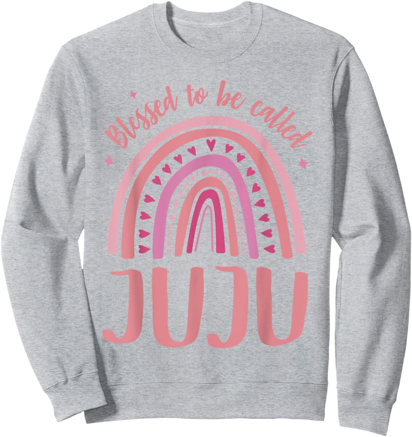 Juju Grandma Blessed to be called Juju Sweatshirt - Sweatshirt | Ash