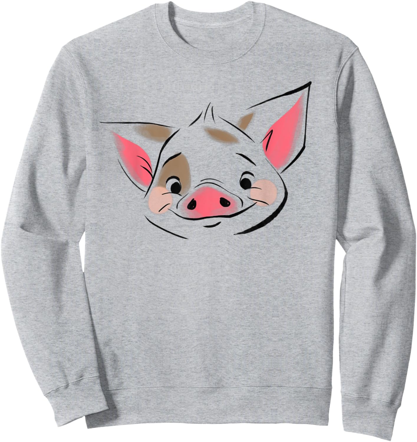 Disney Moana Pua Face Sweatshirt - Sweatshirt | Ash