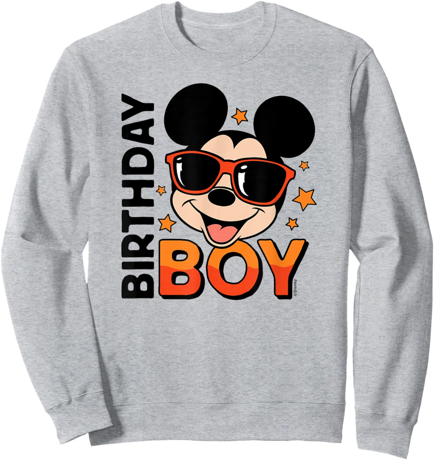 Disney - Mickey Birthday Boy Sweatshirt - Sweatshirt | Ash