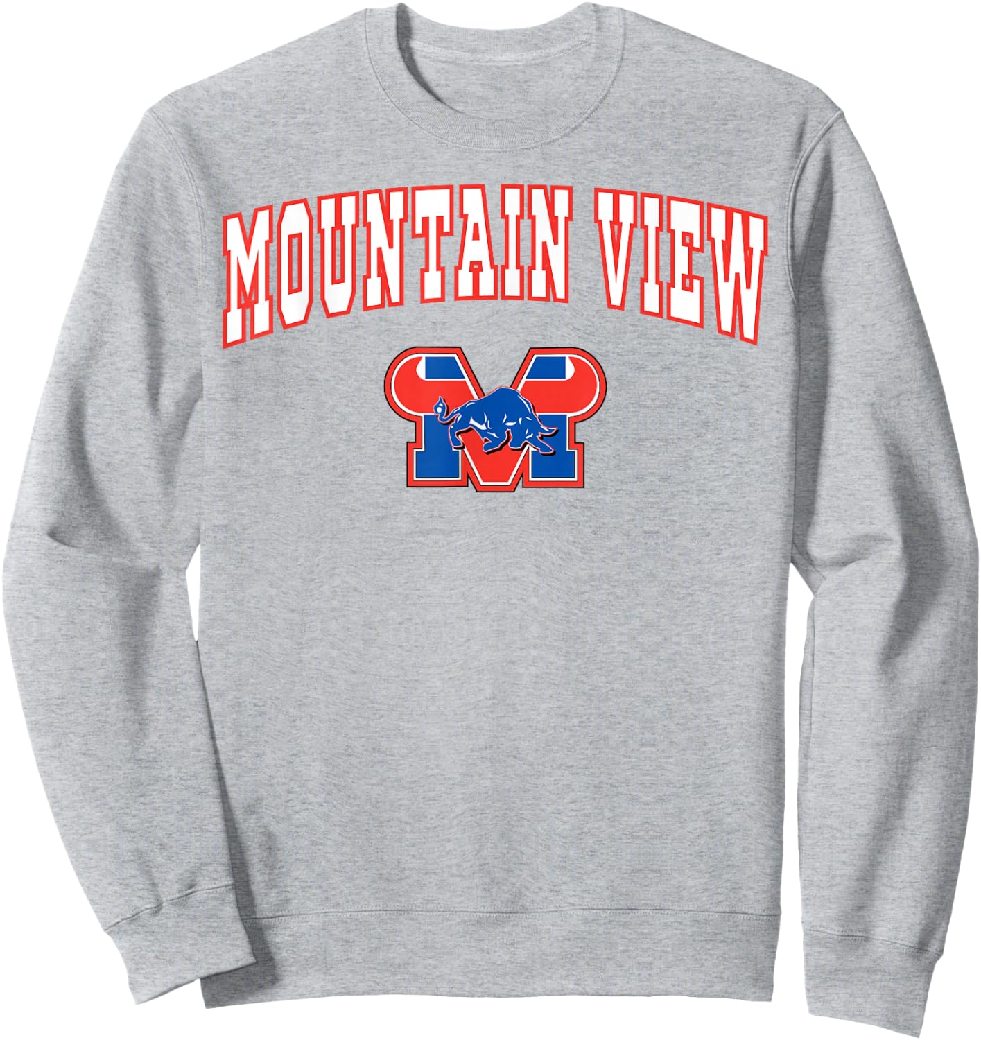 Mountain View High School Toros C2 Sweatshirt - Sweatshirt | Ash
