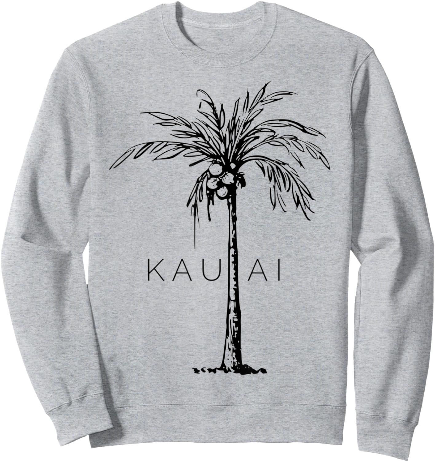 Kauai Hawaii Aloha from The Island. Feel The Aloha Spirit Sweatshirt - Sweatshirt | Ash