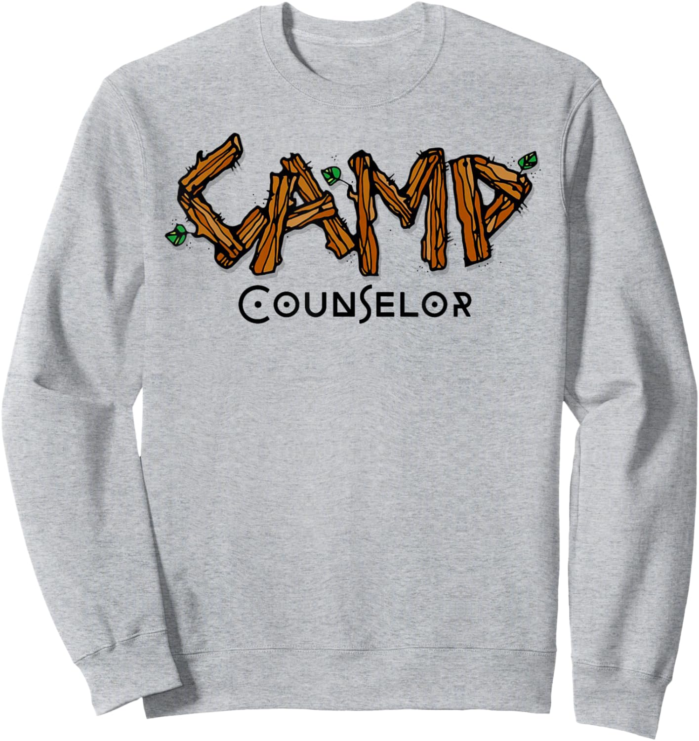 Camp Counselor - Matching Staff or Group Team Leader Sweatshirt - Sweatshirt | Ash