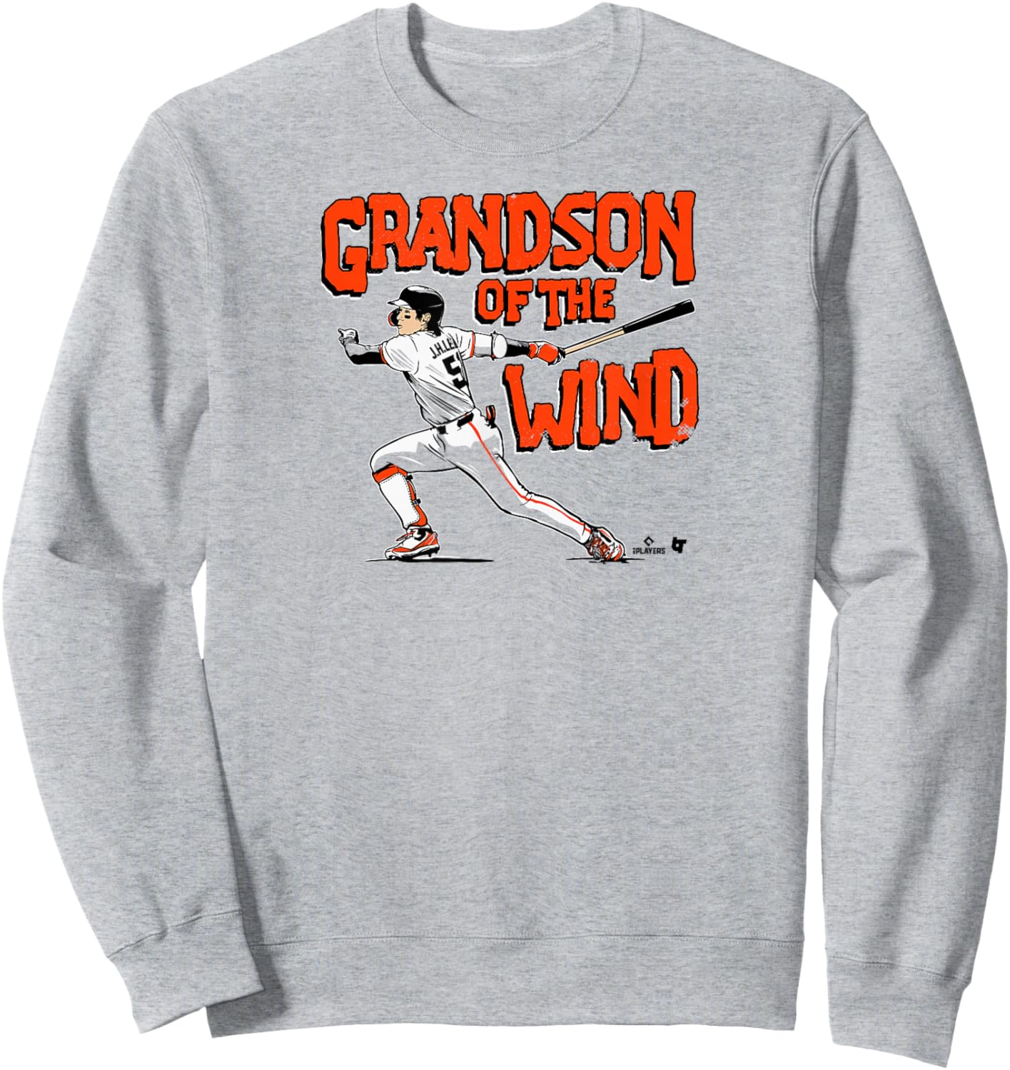 Jung-Hoo Lee - Grandson of The Wind - San Francisco Baseball Sweatshirt - Sweatshirt | Ash