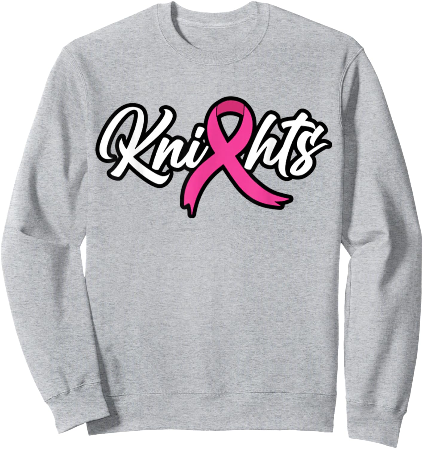 VCS Knights Breast Cancer Awareness Sweatshirt - Sweatshirt | Ash