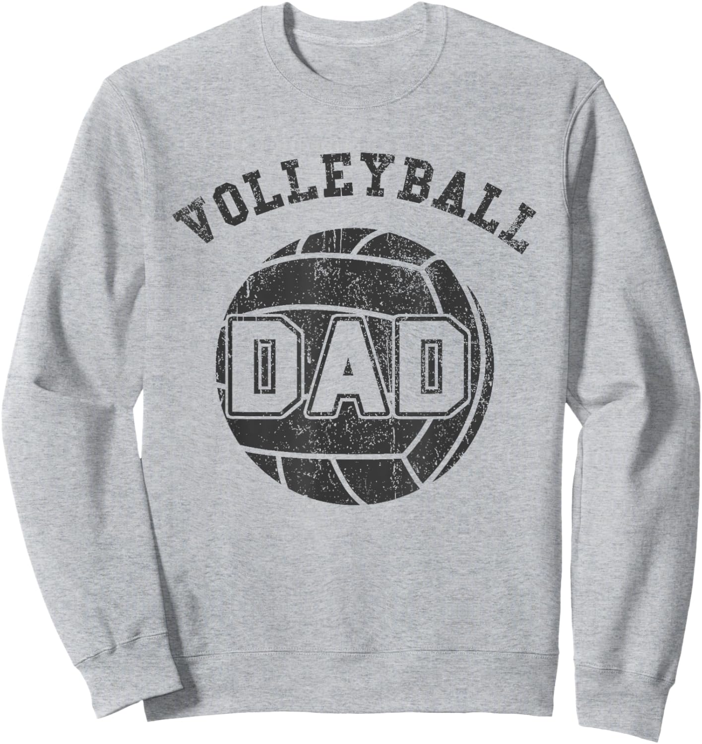 Volleyball Dad Sweatshirt - Sweatshirt | Ash