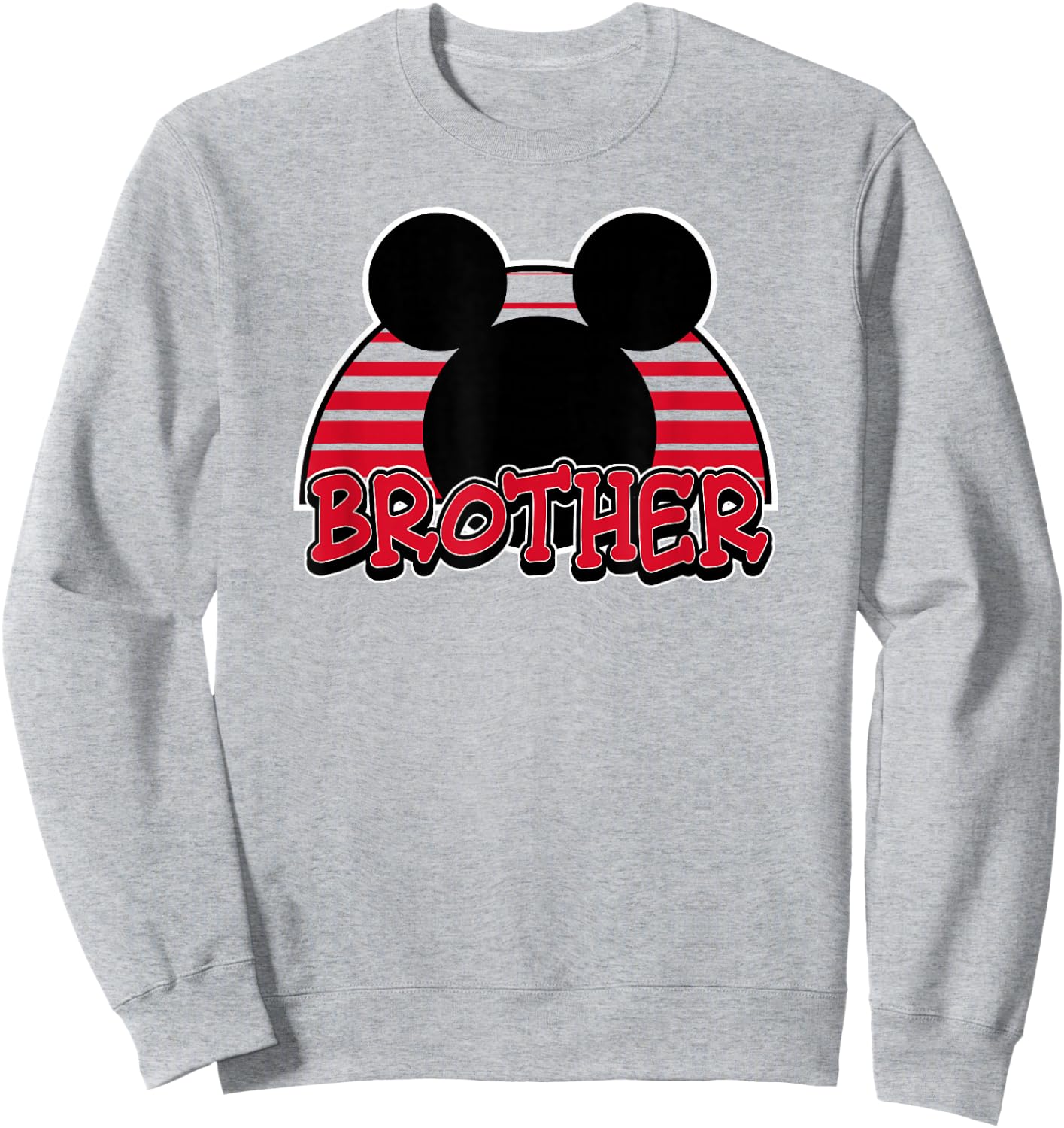Disney - Mickey Mouse Brother Sweatshirt - Sweatshirt | Ash