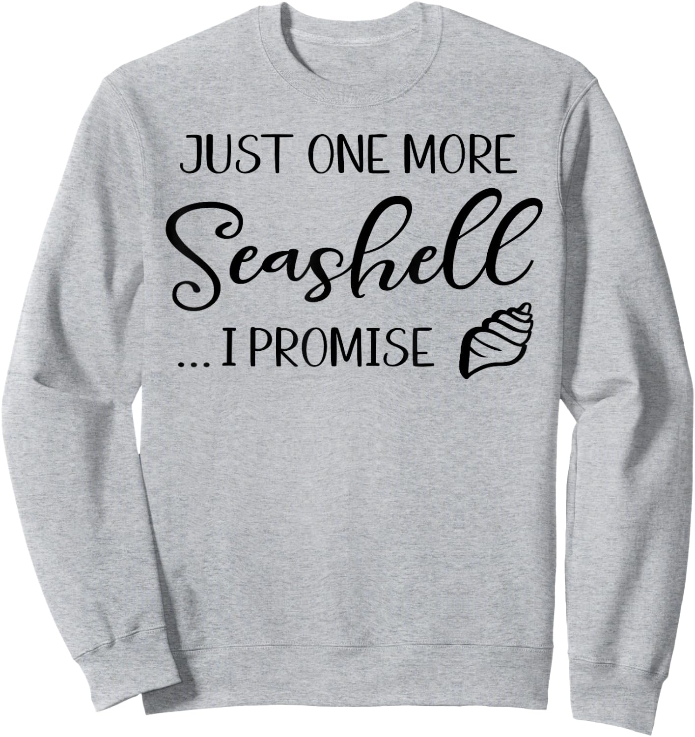 Shell Collecting Shelling Seashells Collector Beach Sweatshirt - Sweatshirt | Ash