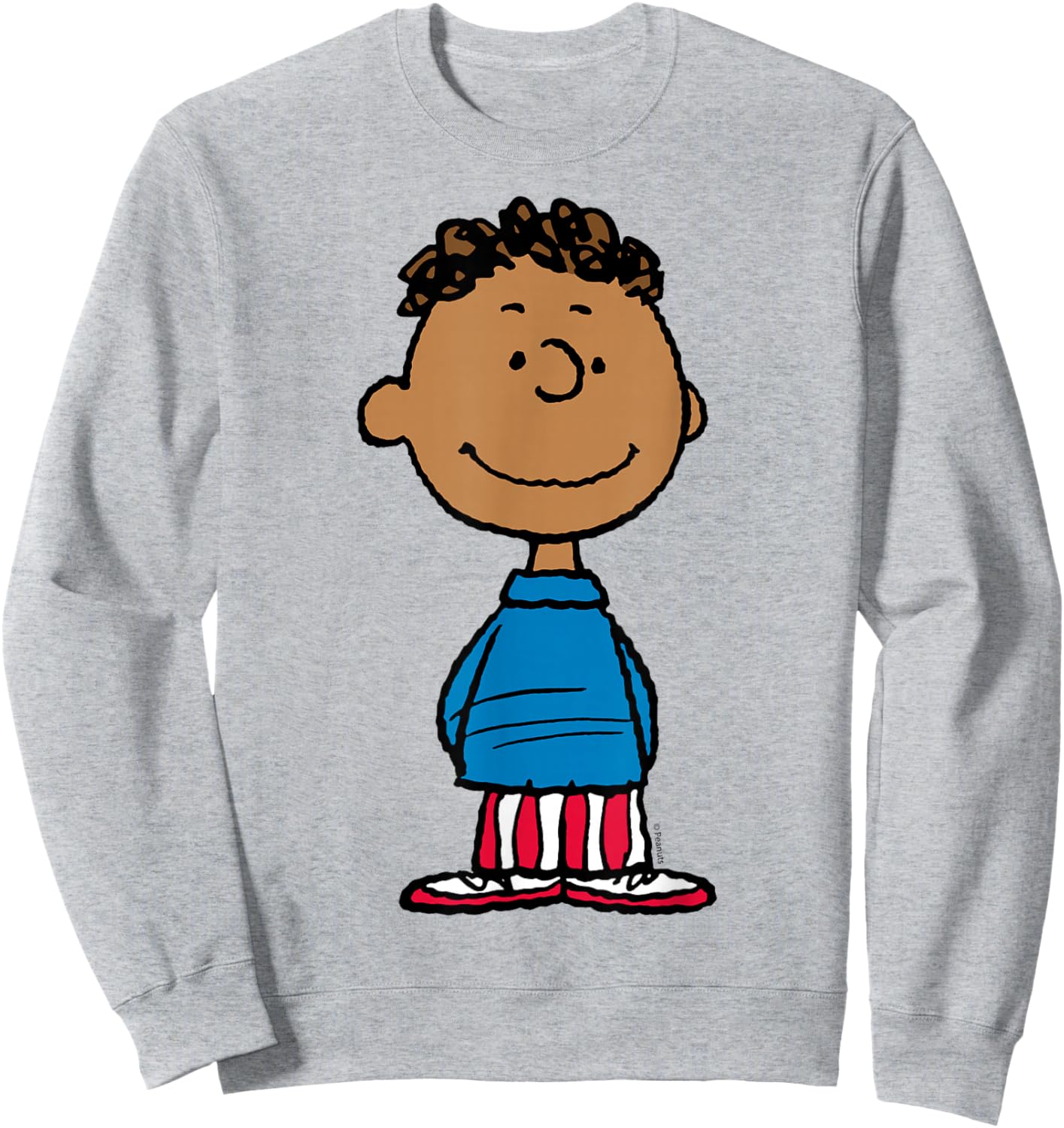 Peanuts - Franklin Armstrong Patriotic Fourth of July Outfit Sweatshirt - Sweatshirt | Ash