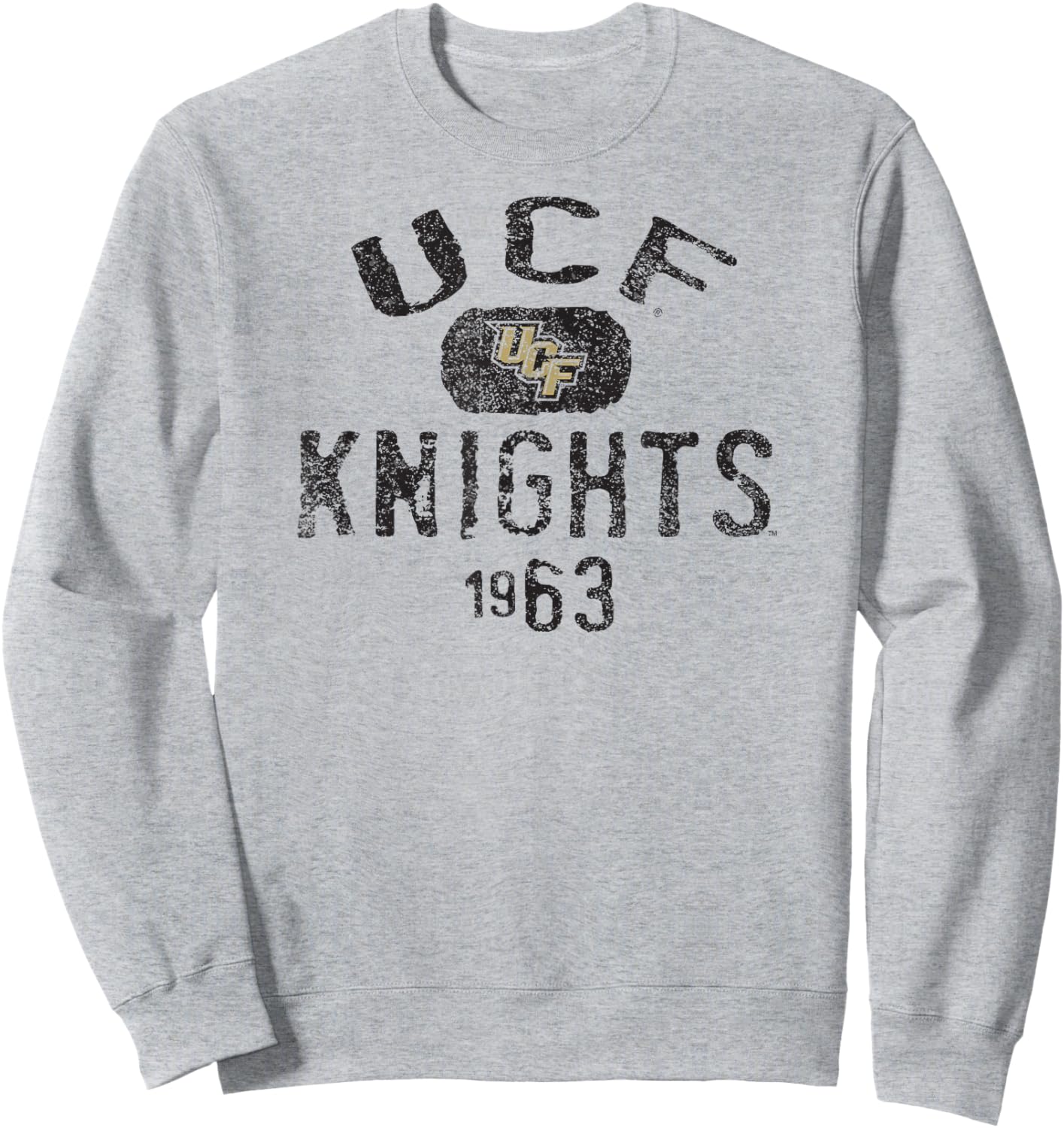 Central Florida Golden Knights 1963 Vintage White Sweatshirt - Sweatshirt | Ash