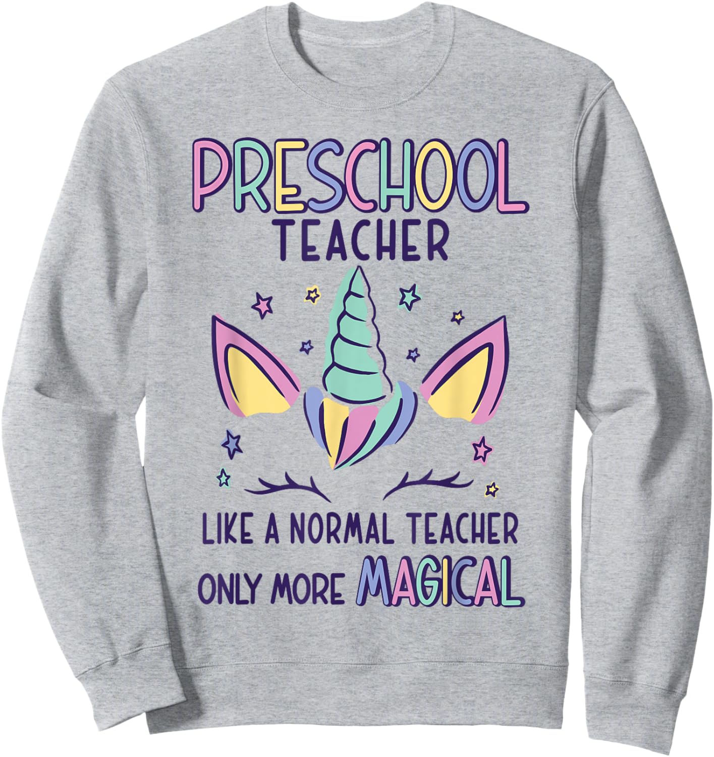 Preschool Teacher Definition Sweatshirt - Sweatshirt | Ash