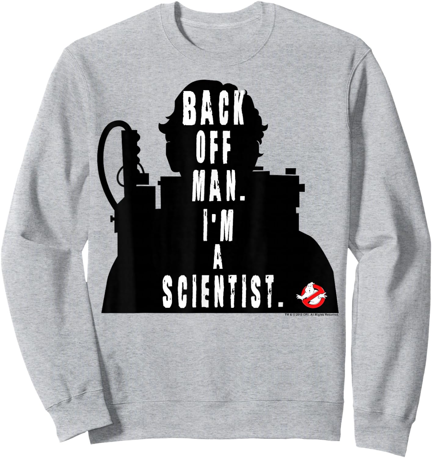 Ghostbusters I'm A Scientist Silhouette Sweatshirt - Sweatshirt | Ash