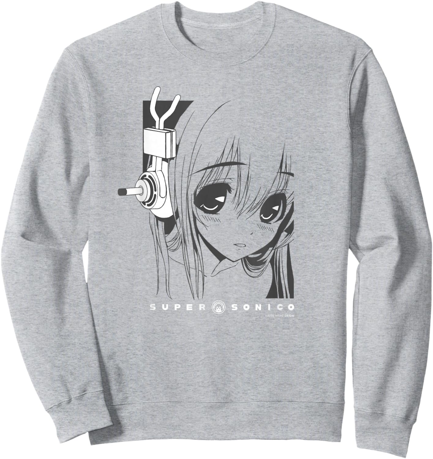 Super Sonico Sweatshirt - Sweatshirt | Ash