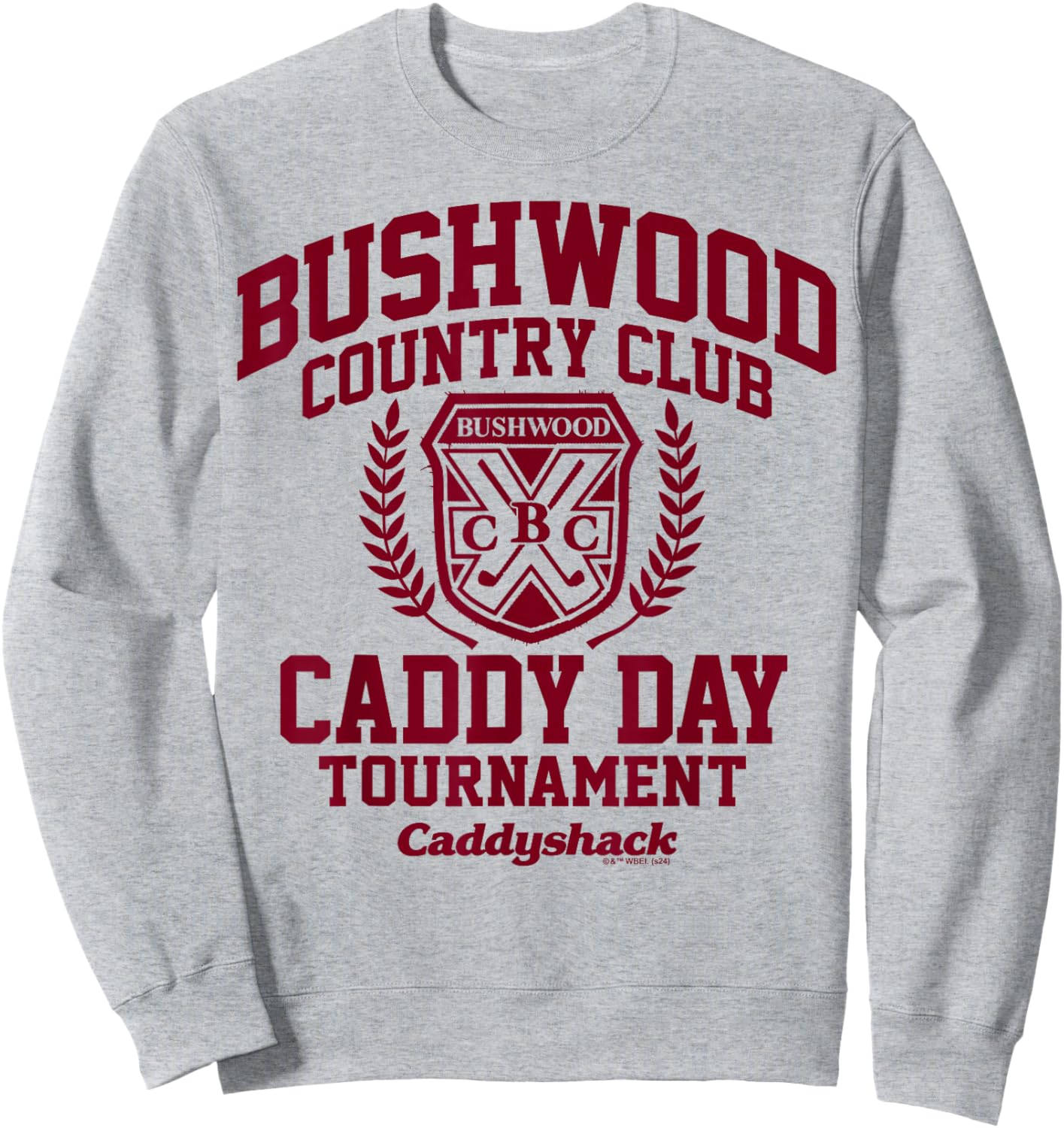 Caddyshack - Bush Wood Country Club Tournament Sweatshirt - Sweatshirt | Ash