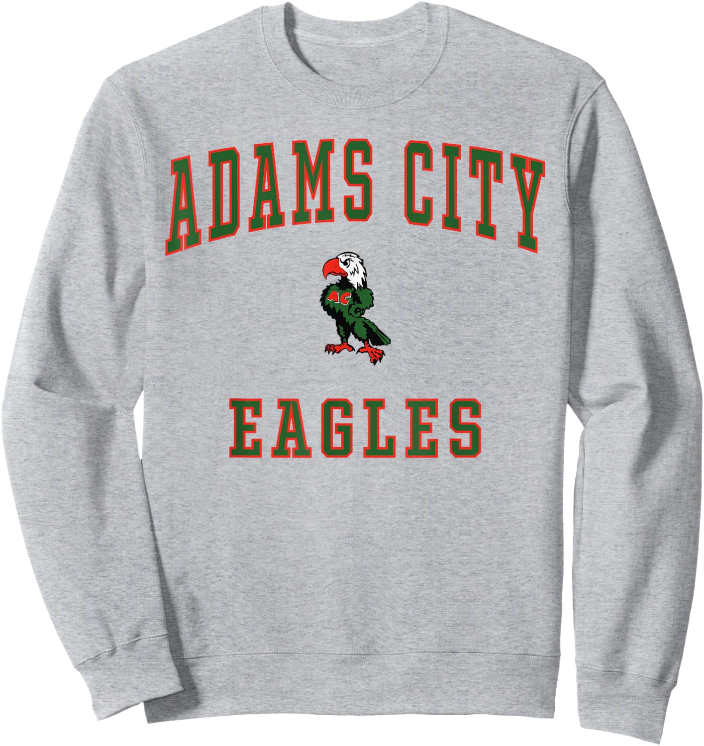 Adams City High School Eagles Sweatshirt - Sweatshirt | Ash