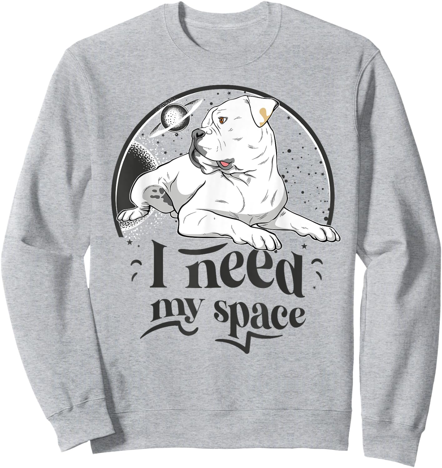 American Bulldog Old Southern White Bulldog Women Girls Kids Sweatshirt - Sweatshirt | Ash