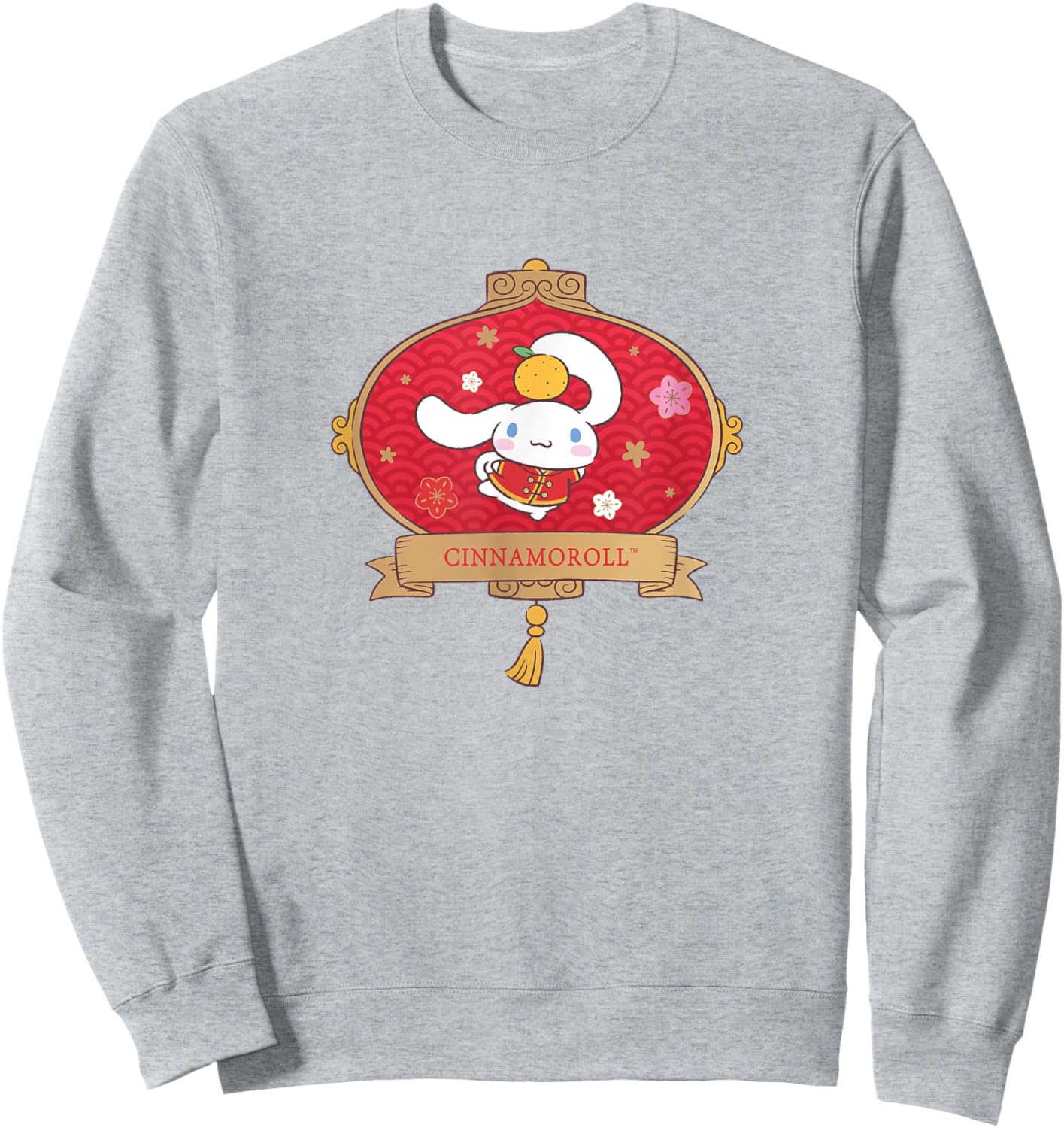 Cinnamoroll Lunar New Year Sweatshirt - Sweatshirt | Ash