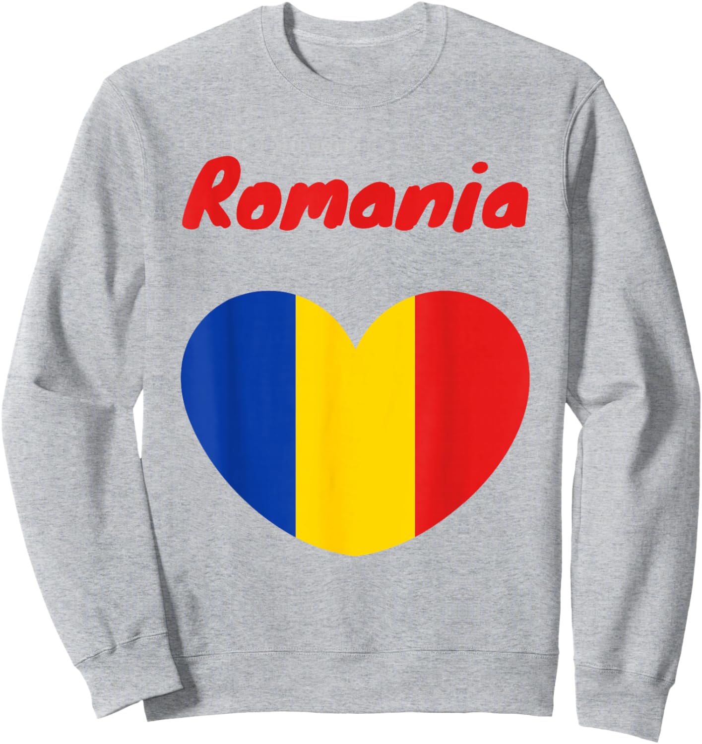 Rumänien Flagge Damen Rumänien Männer Frauen Kinder Romania Sweatshirt - Sweatshirt | Ash