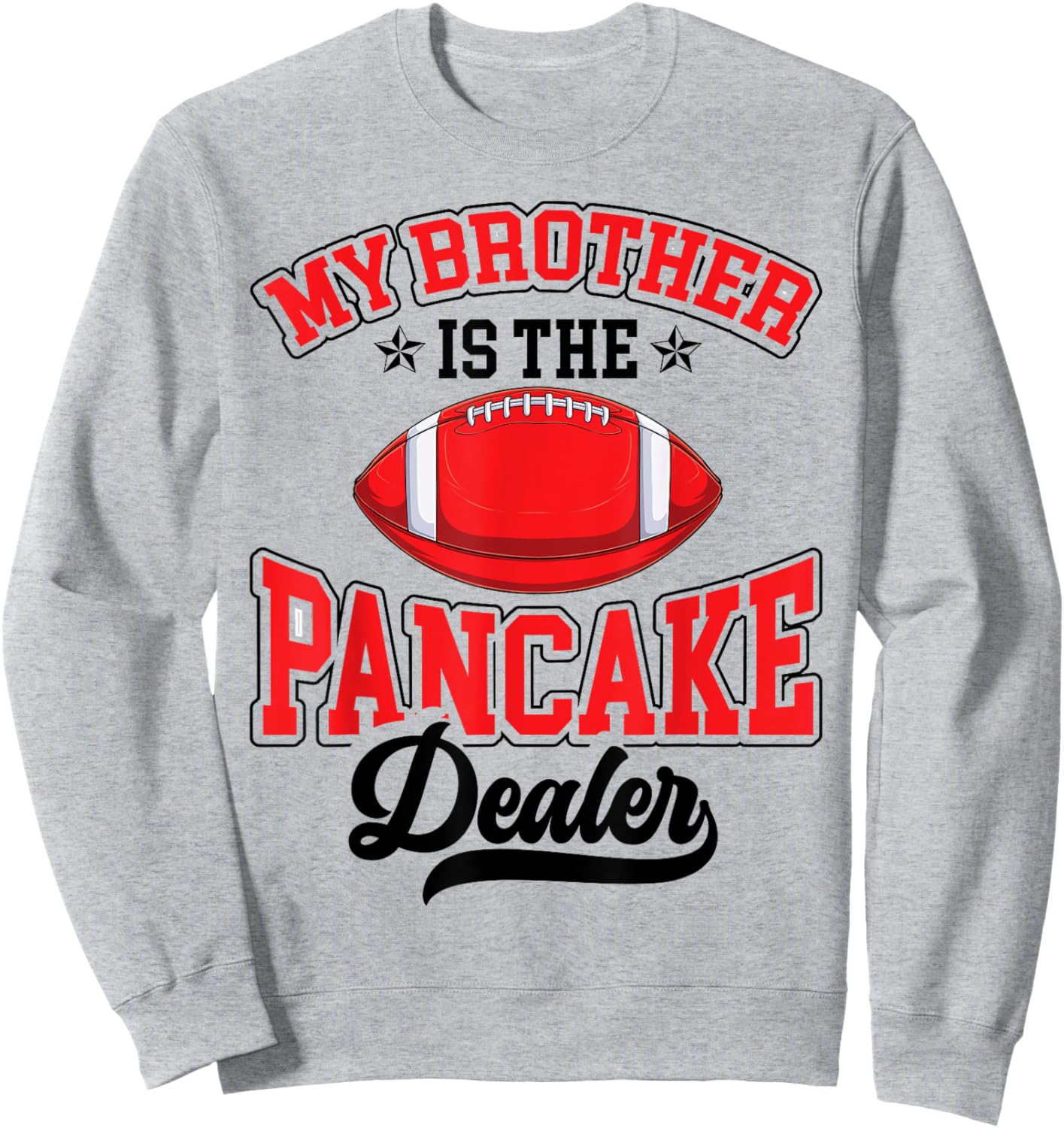 Offensive Lineman American Football Player Pancake O-Line Sweatshirt - Sweatshirt | Ash