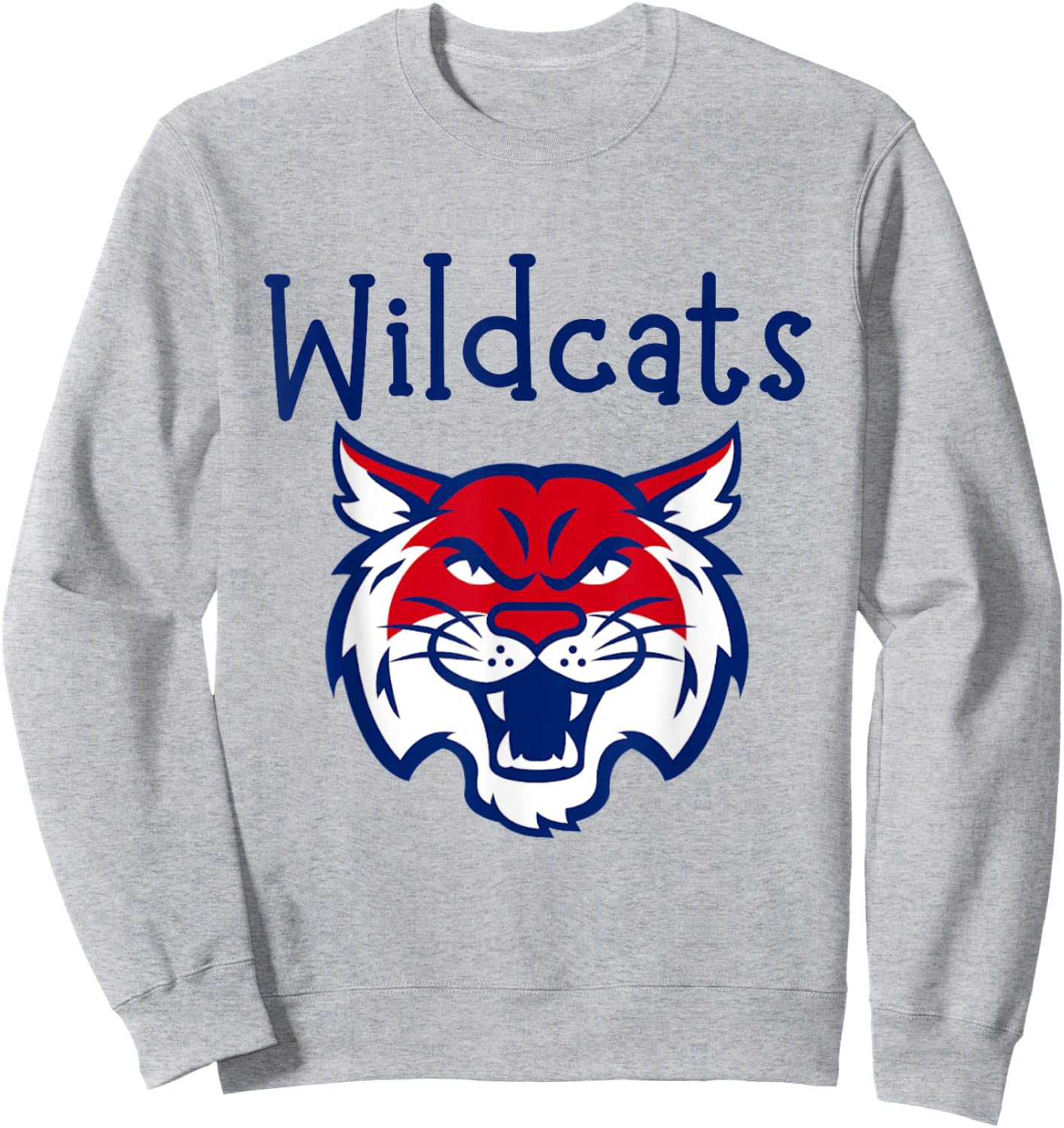 Wildcats Fan School Student Teacher Men Women Kids Sweatshirt - Sweatshirt | Ash