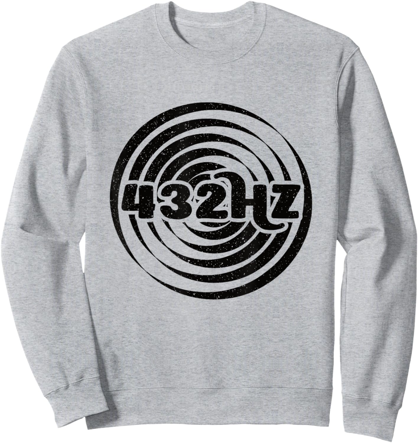 432 Hz Sacred Frequency Hertz Pi, Spiritual Tune With Nature Sweatshirt - Sweatshirt | Ash