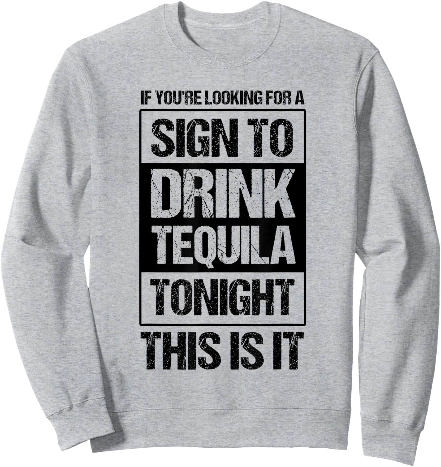 Mis Amigos Funny Salt Lime & Tacos Tequila Sweatshirt - Sweatshirt | Ash