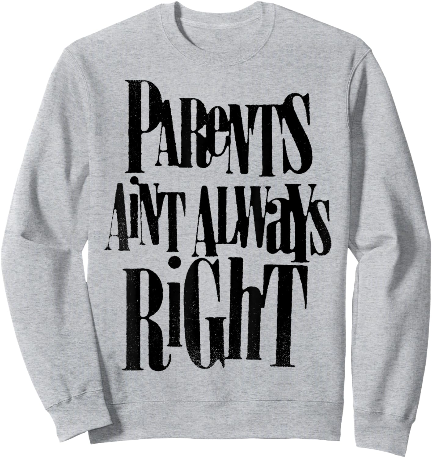 Official Yungblud Parents aren't Always Right Sweatshirt - Sweatshirt | Ash