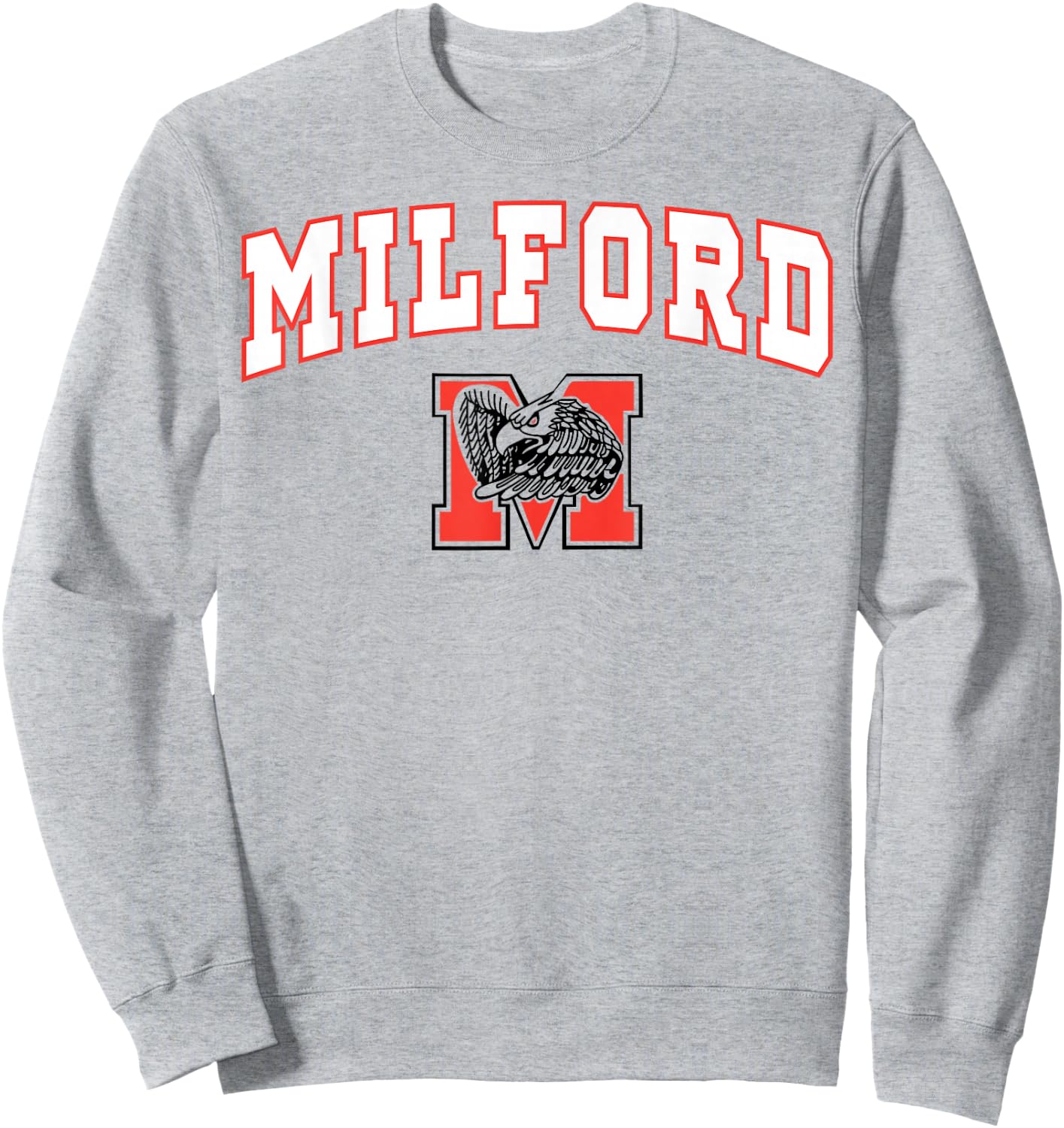 Milford High School Eagles C2 Sweatshirt - Sweatshirt | Ash